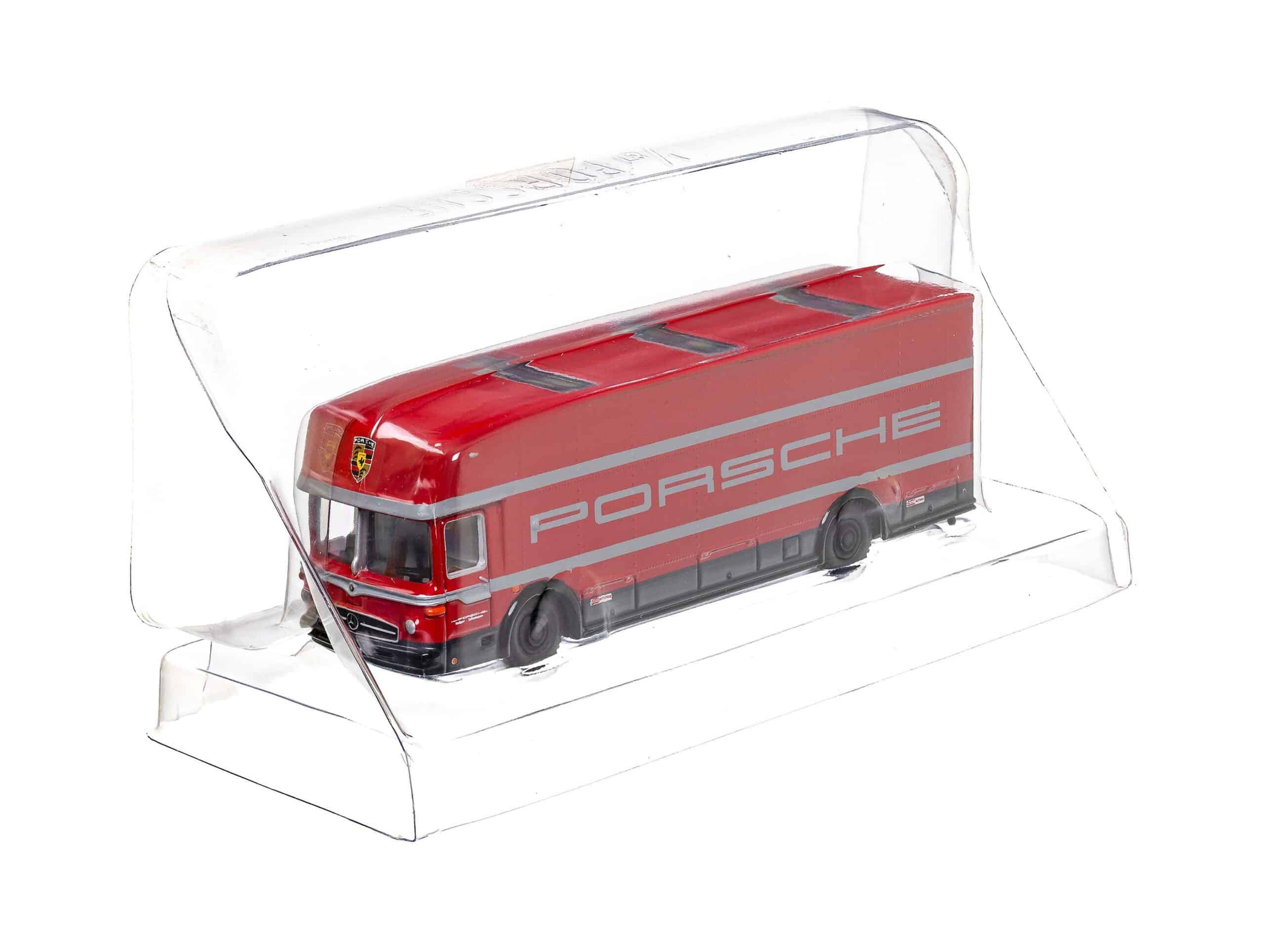 Bub 07150 Porsche Renntransporter Edition 2005 1:87 OVP 2 Bub 07150 Porsche Renntransporter Edition 2005 1:87 OVP – Bild 2