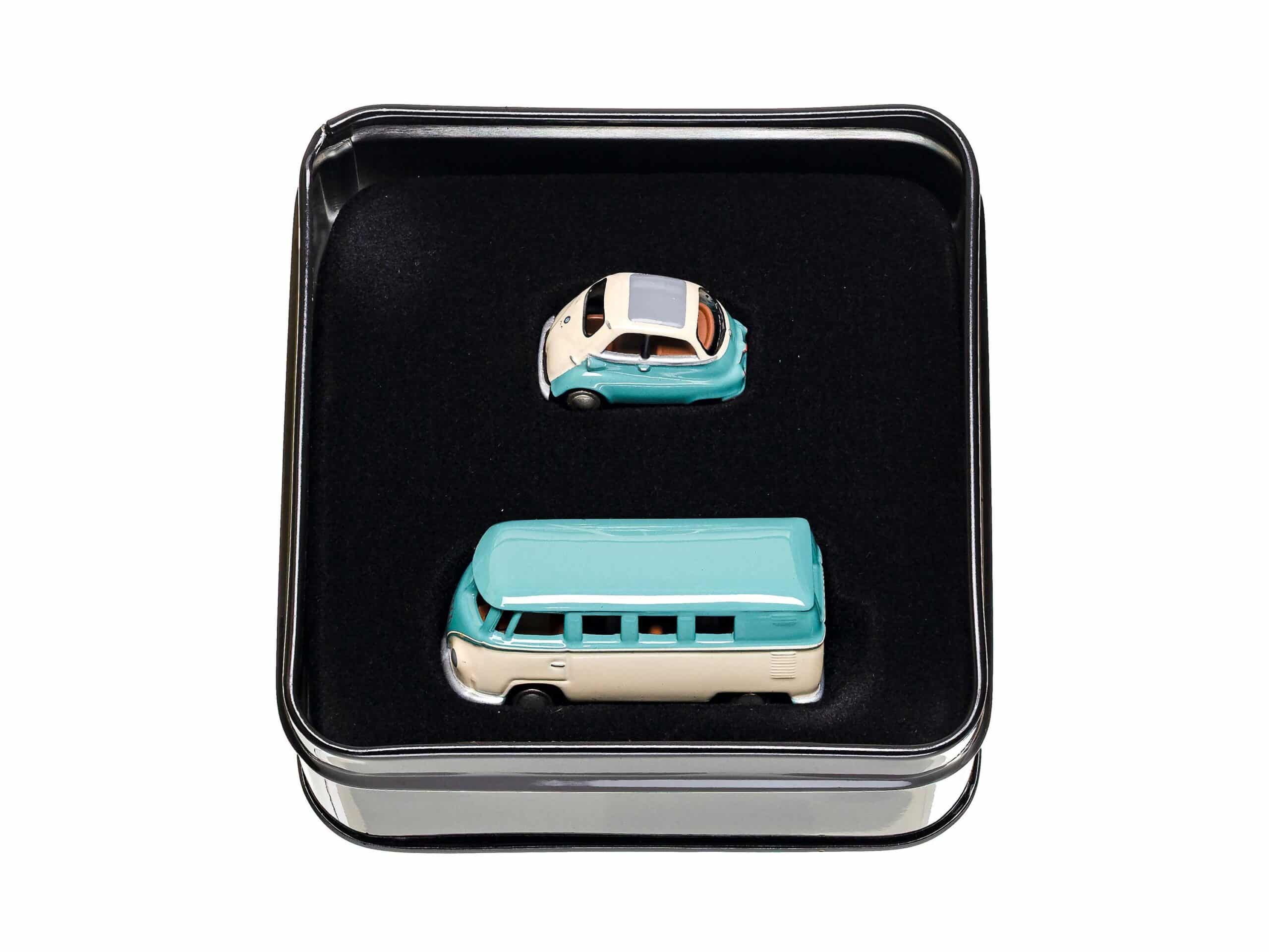 Bub BMW Isetta und VW Bus T1 Golden Oldies 2007 1:87 OVP 2 Bub BMW Isetta und VW Bus T1 Golden Oldies 2007 1:87 OVP – Bild 2