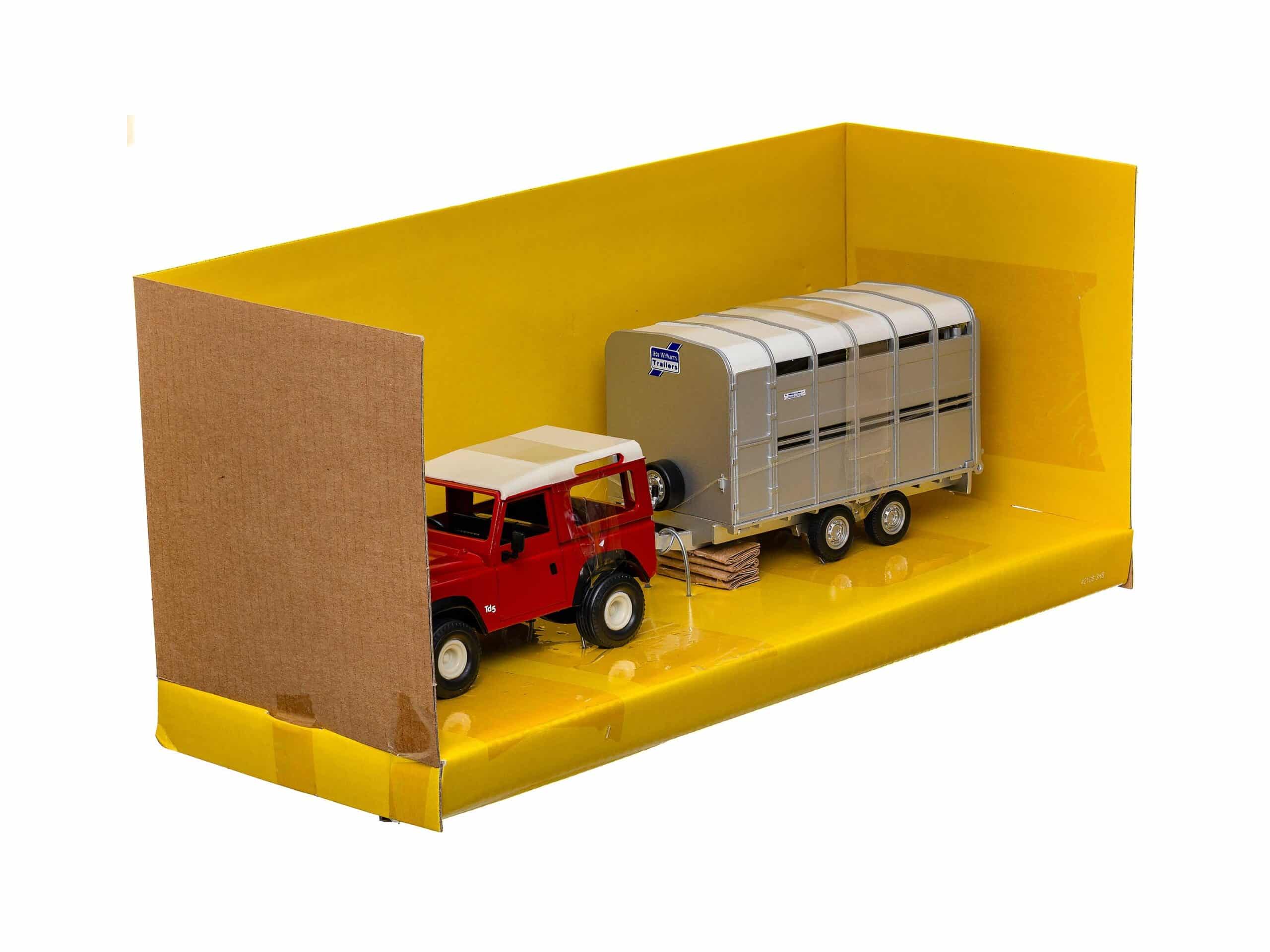 Britains 42128 Land Rover & Ifor Williams Viehtransporter-Set Pkw 1:32 OVP 2 Britains 42128 Land Rover & Ifor Williams Viehtransporter-Set Pkw 1:32 OVP – Bild 2
