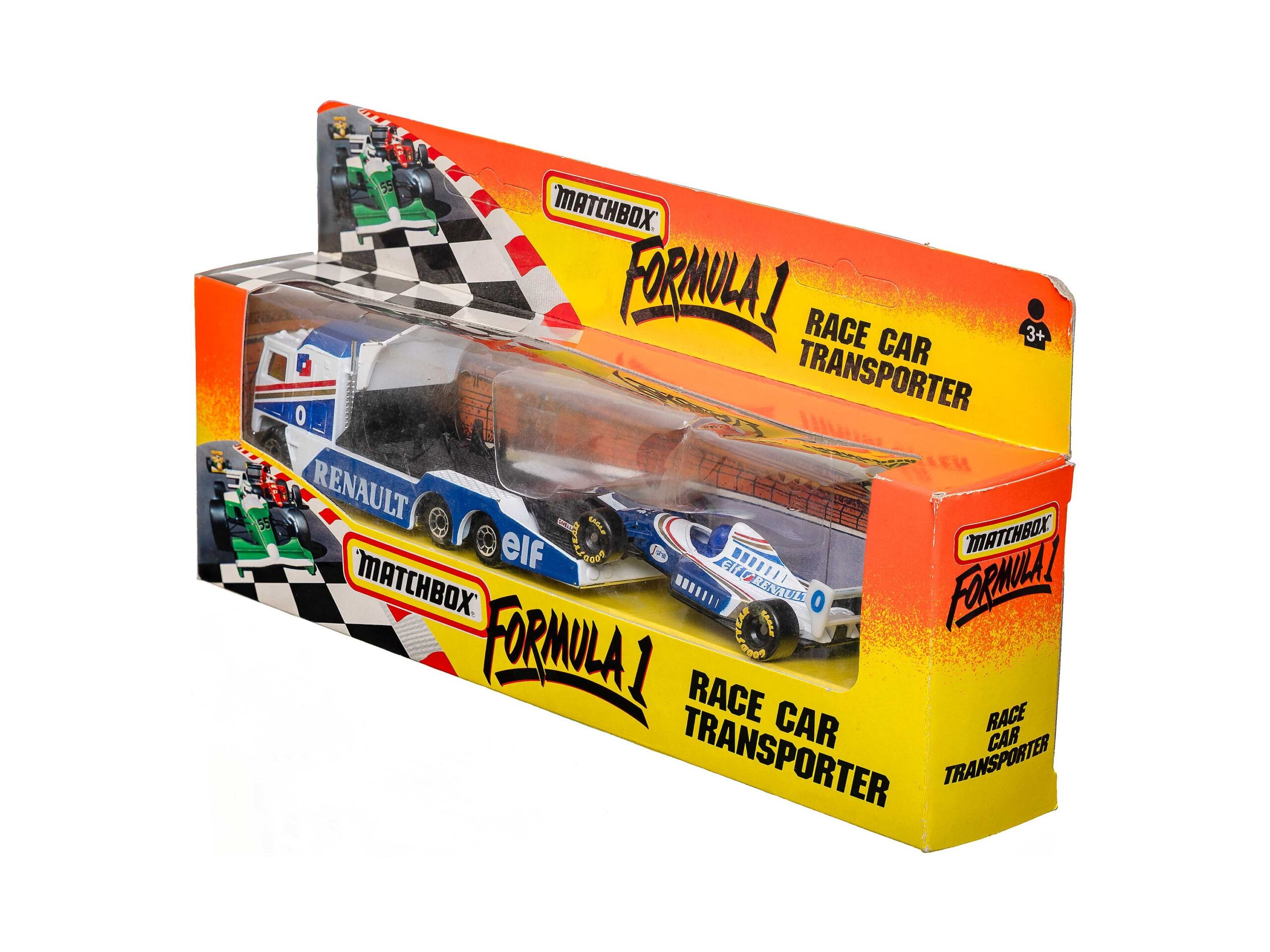 Matchbox Renault Formula 1 Renntransporter elf OVP 1 Matchbox Renault Formula 1 Renntransporter elf OVP