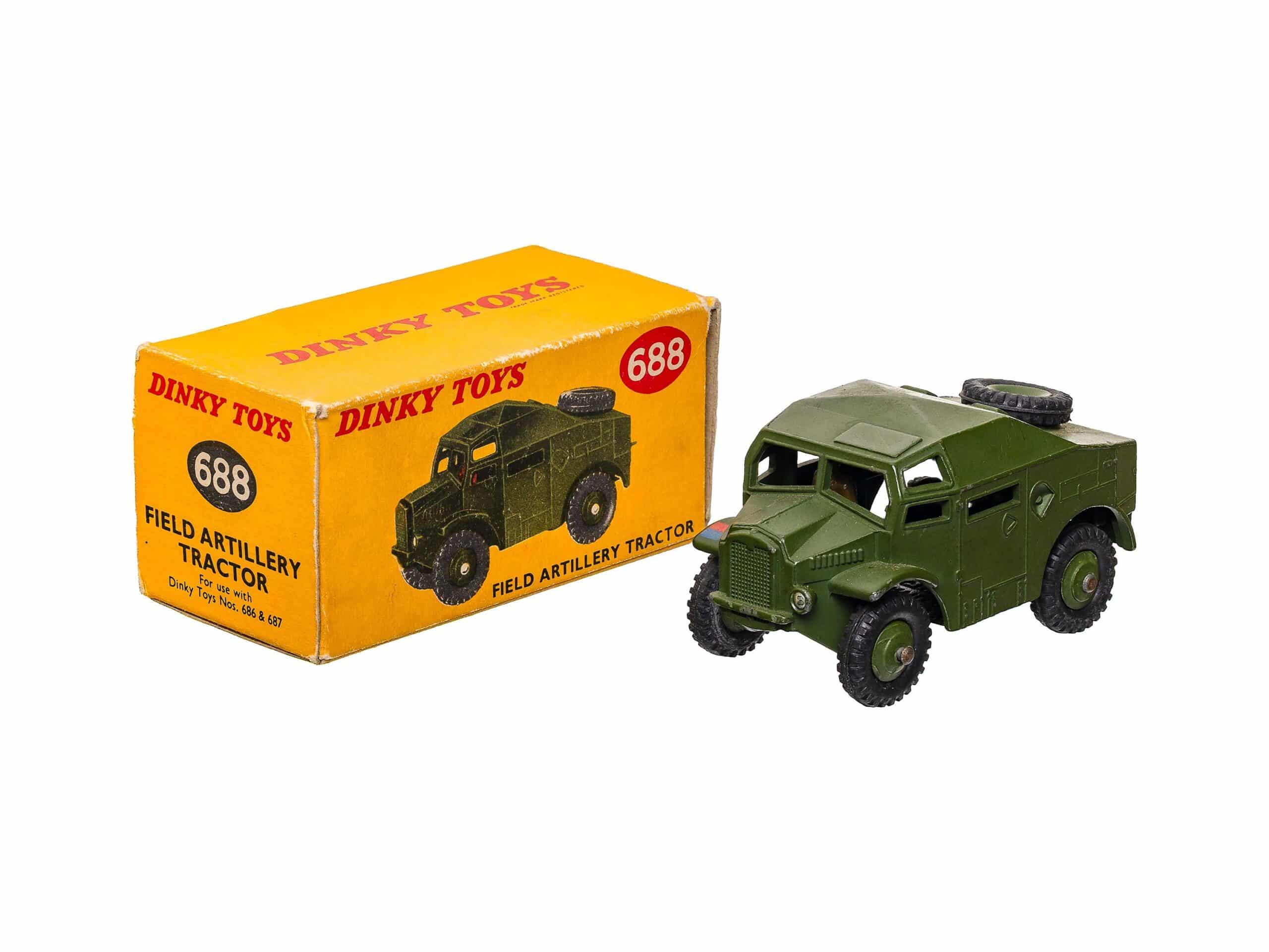 Dinky 688 Dinky 688 Field Artillery Tractor OVP 1 Dinky 688 Dinky 688 Field Artillery Tractor OVP