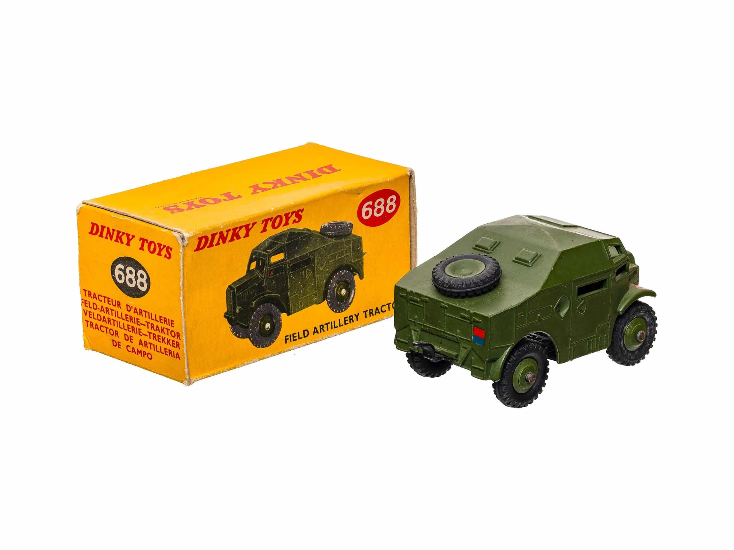 Dinky 688 Dinky 688 Field Artillery Tractor OVP 2 Dinky 688 Dinky 688 Field Artillery Tractor OVP – Bild 2