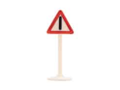 Siku Plastik Zubehör Schild V200 Allgemeine Gefahrenstelle