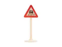 Siku Plastik Zubehör Schild V202 Schleudergefahr