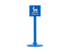 Siku Plastik Zubehör Schild V242 Wildwechsel (quadratisches Schild)