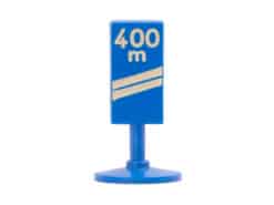 Siku Plastik Zubehör Schild V274 Bake v. Ausfart 400m (Autobahn)