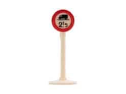 Siku Plastik Zubehör Schild V285 Verbot für KFZ über 2.5t (int)