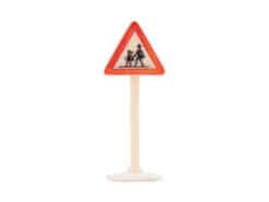 Siku Plastik Zubehör Schild V312 Achtung Kinder (int)