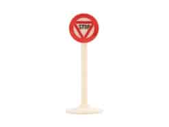 Siku Plastik Zubehör Schild V313 Halt! Vorfahrt achten STOP (int)