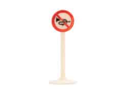 Siku Plastik Zubehör Schild V319 Hupverbot (int)
