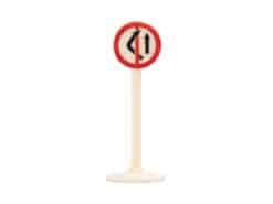Siku Plastik Zubehör Schild V321 Überholverbot (int)