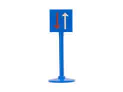 Siku Plastik Zubehör Schild V327 Vorfahrt für Gegenverkehr (int)