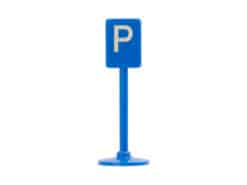 Siku Plastik Zubehör Schild V352 Parkplatz