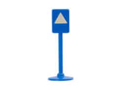 Siku Plastik Zubehör Schild V353 Vorsichtszeichen