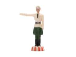 Siku Plastik Zubehör Figur V400 Verkehrspolizist auf Podest (Arm rechts gestreckt)