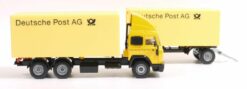 Siku 3424 Mercedes LKW mit Anhänger (Deutsche Post AG) OVP – Bild 4