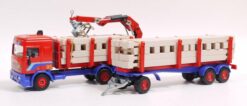 Siku 3812 LKW mit Garage (DAF 95) 1:55 OVP – Bild 2