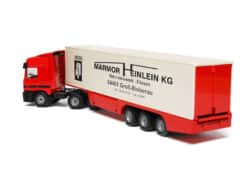Siku 3816 Mercedes Sattelzug (Werbemodell - Marmor Heinlein) 1:55 OVP – Bild 4