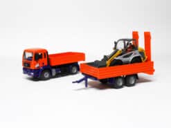 Siku 3920 MAN mit Radlader (Werbemodell - HKL) OVP – Bild 2