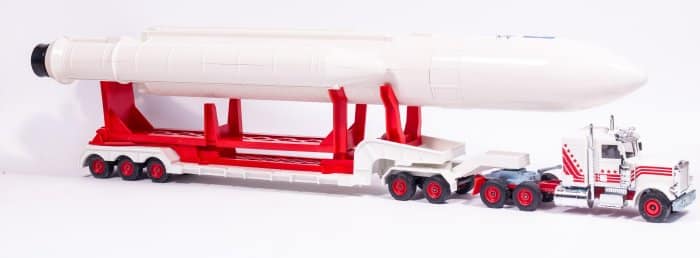 Siku 4212 Peterbilt Raketentransporter OVP 3 Siku 4212 Peterbilt Raketentransporter OVP – Bild 3