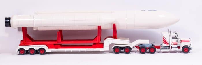 Siku 4212 Peterbilt Raketentransporter OVP 4 Siku 4212 Peterbilt Raketentransporter OVP – Bild 4