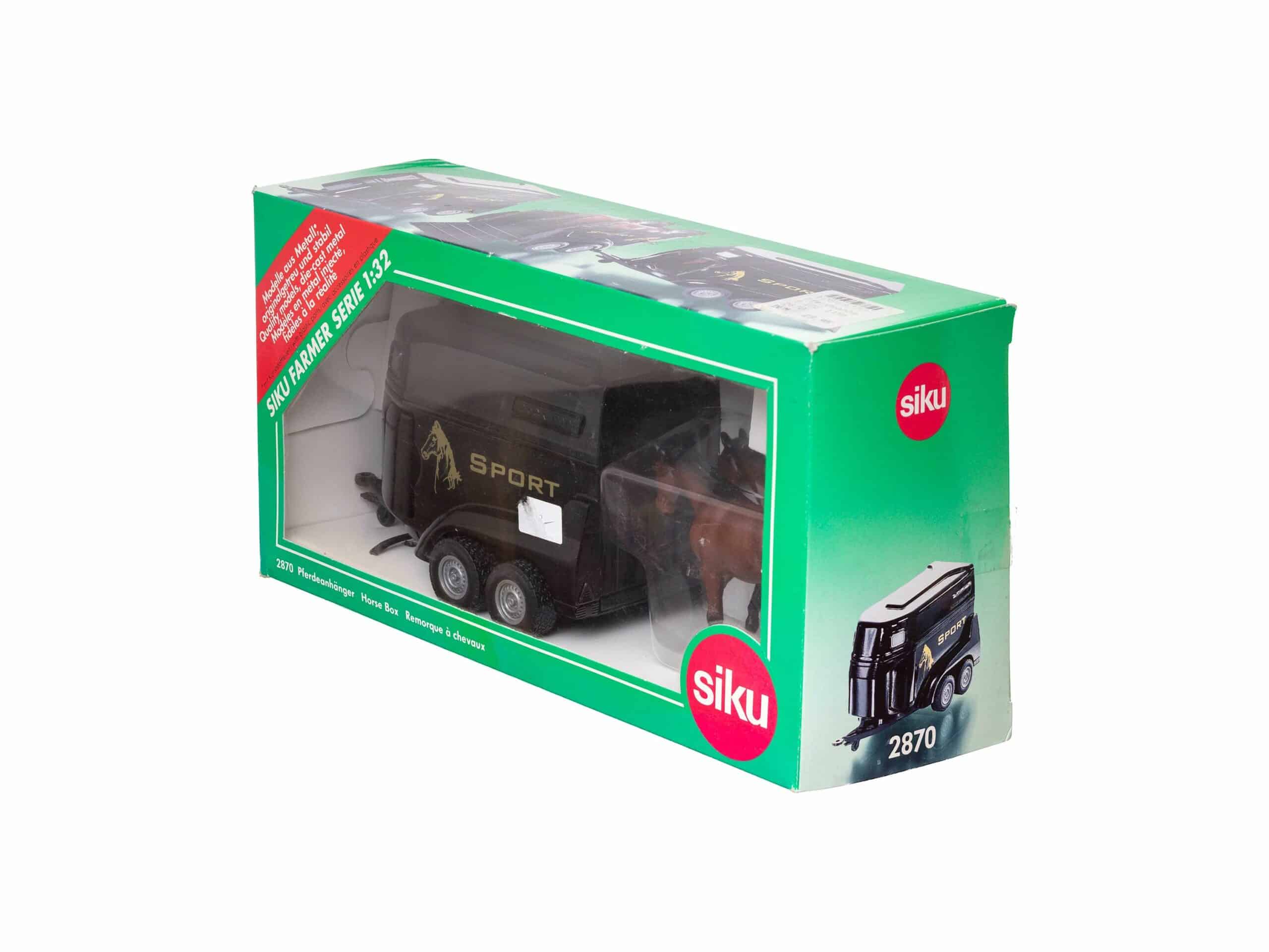 Siku Farmer 2870 Pferdeanhänger 1:32 OVP 1 Siku Farmer 2870 Pferdeanhänger 1:32 OVP